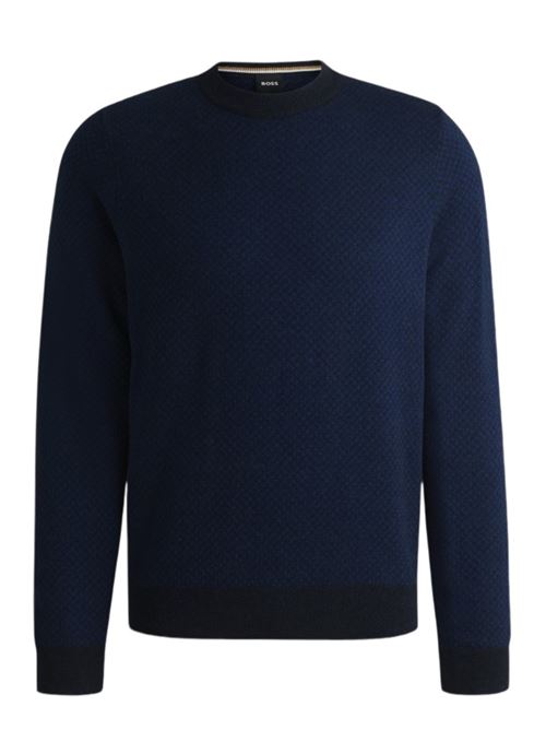 Virgin wool and cotton sweater BOSS | 50526989 H-ELTORO.404